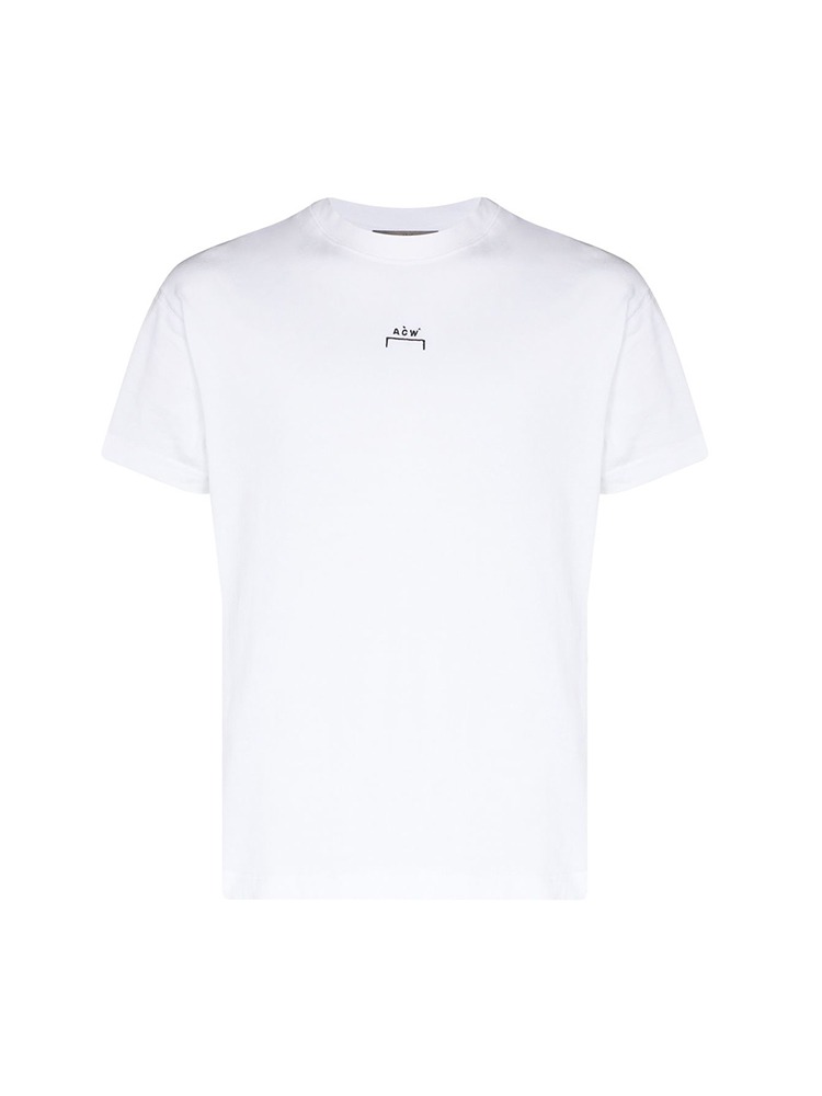 WHITE ESSENTIAL SS GRAPHIC T-SHIRT  ACW 화이트 에센셜 그래픽 티셔츠 - 아데쿠베